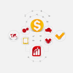 Set of business icons N118