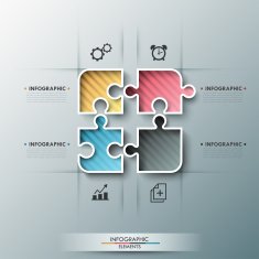 Modern Infographic Options Banner N58