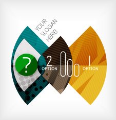 Option infographic presentation layout N40