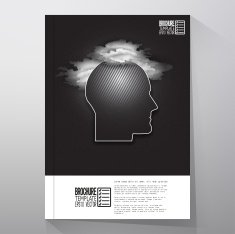Business templates for brochure flyer or booklet Rain in your