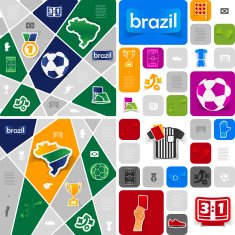 football soccer infographic N414