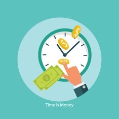 Time is money financial concept N2