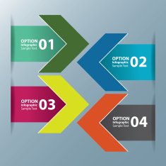 Abstract infographic N44