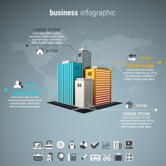 business infographic N417