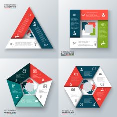 Vector elements for infographic N10