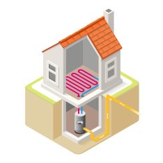 Energy Chain 04 Building Isometric