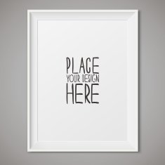 Vector White Frame for your designs
