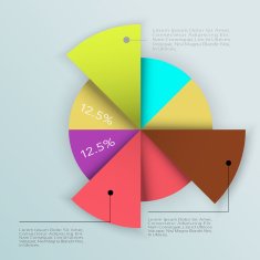 Business Infographics graph Vector Eps 10 N12