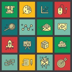 Set of vector icons N14