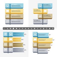 Abstract Book Infographic N2