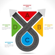 creative arrow info-gaphics N2