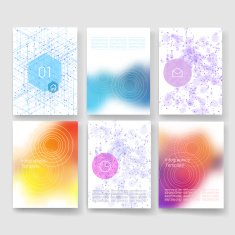 Templates Design Set of Web Mail Brochures Mobile Technology Infographic N355