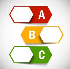 Set of banners with alphabet N2