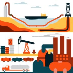 oil industry business concept
