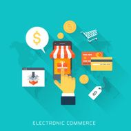 market research flat style colorful vector icon set N2