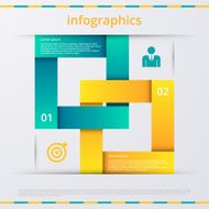 Vector illustration infographics four options N91