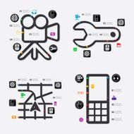 technology infographic N51