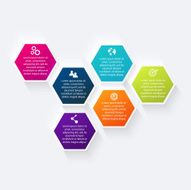 Vector colorful info graphics for your business presentations N298