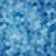 Vector abstract color 3d hexagonal N24