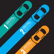 race car infographics N13