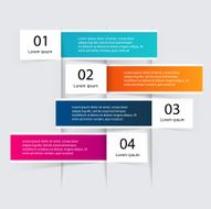 Vector colorful info graphics for your business presentations N303