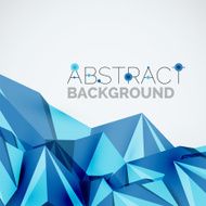 Geometric shapes in the air Vector abstract background N434