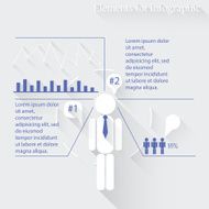 Elements for infographic Schedule data Flat icons N9