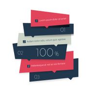 Blue schedule tab banner Minimalistic vector design infographic N12