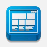 square button interface N36