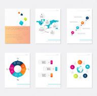 Set of Timeline Infographic Design Templates N21