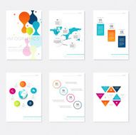 Set of Timeline Infographic Design Templates N22