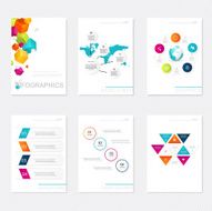 Set of Timeline Infographic Design Templates N24