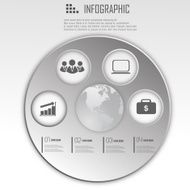 Business infographic design N436