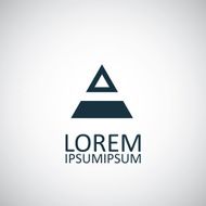 triangle diagram icon