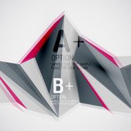 Geometric shapes in the air Vector abstract background N445
