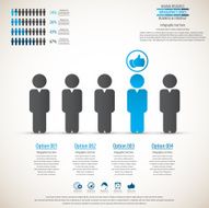 Business management strategy or human resource infographic N56