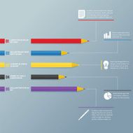 Infographic Pencil N2