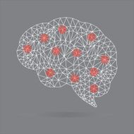 Brain Polygonal vector N3