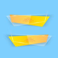 Modern Colorful Set Of Vector Banners For Your Design N6