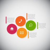 Infographic Templates for Business Vector Illustration N1351