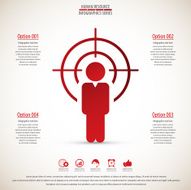 Business management strategy or human resource infographic N59