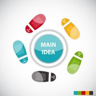 Infographic Templates for Business Vector Illustration N1372