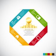 Infographic Templates for Business Vector Illustration N1374