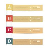 Infographics design template Business concept with 4 options N27