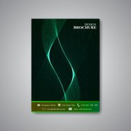 Modern abstract template layout brochure magazine flyer booklet cover or N10