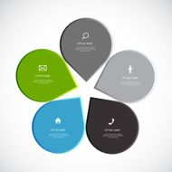 Infographic Templates for Business Vector Illustration N1382