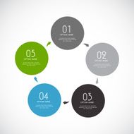 Infographic Templates for Business Vector Illustration N1384