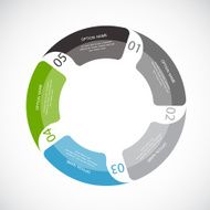Infographic Templates for Business Vector Illustration N1388