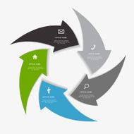 Infographic Templates for Business Vector Illustration N1391