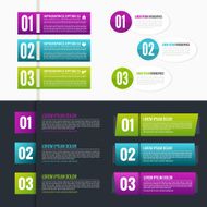 Infographics template set